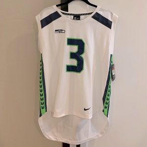 Sleeveless Jersey-Seahawks Women’s Large